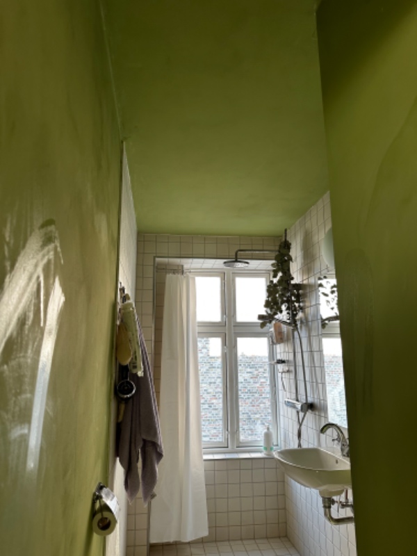 Mit badeværelse skal males