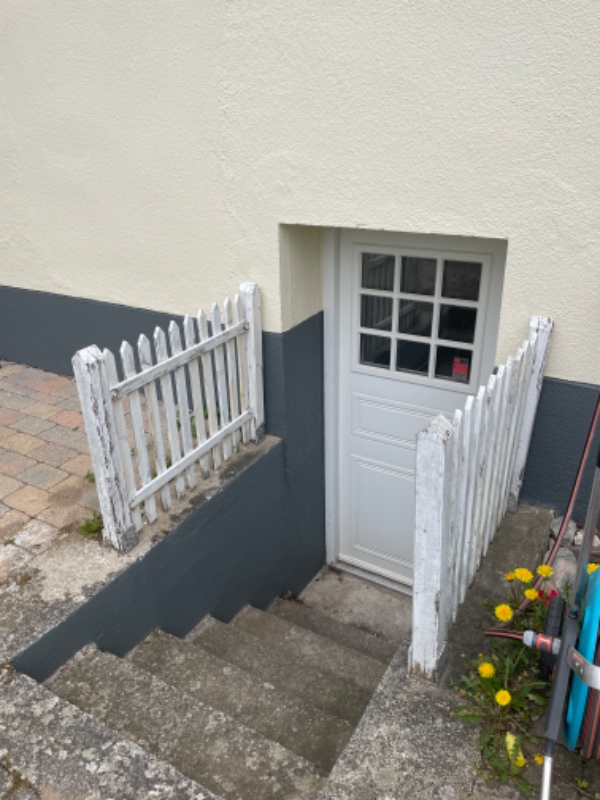 Espalier og rekværk opsætning