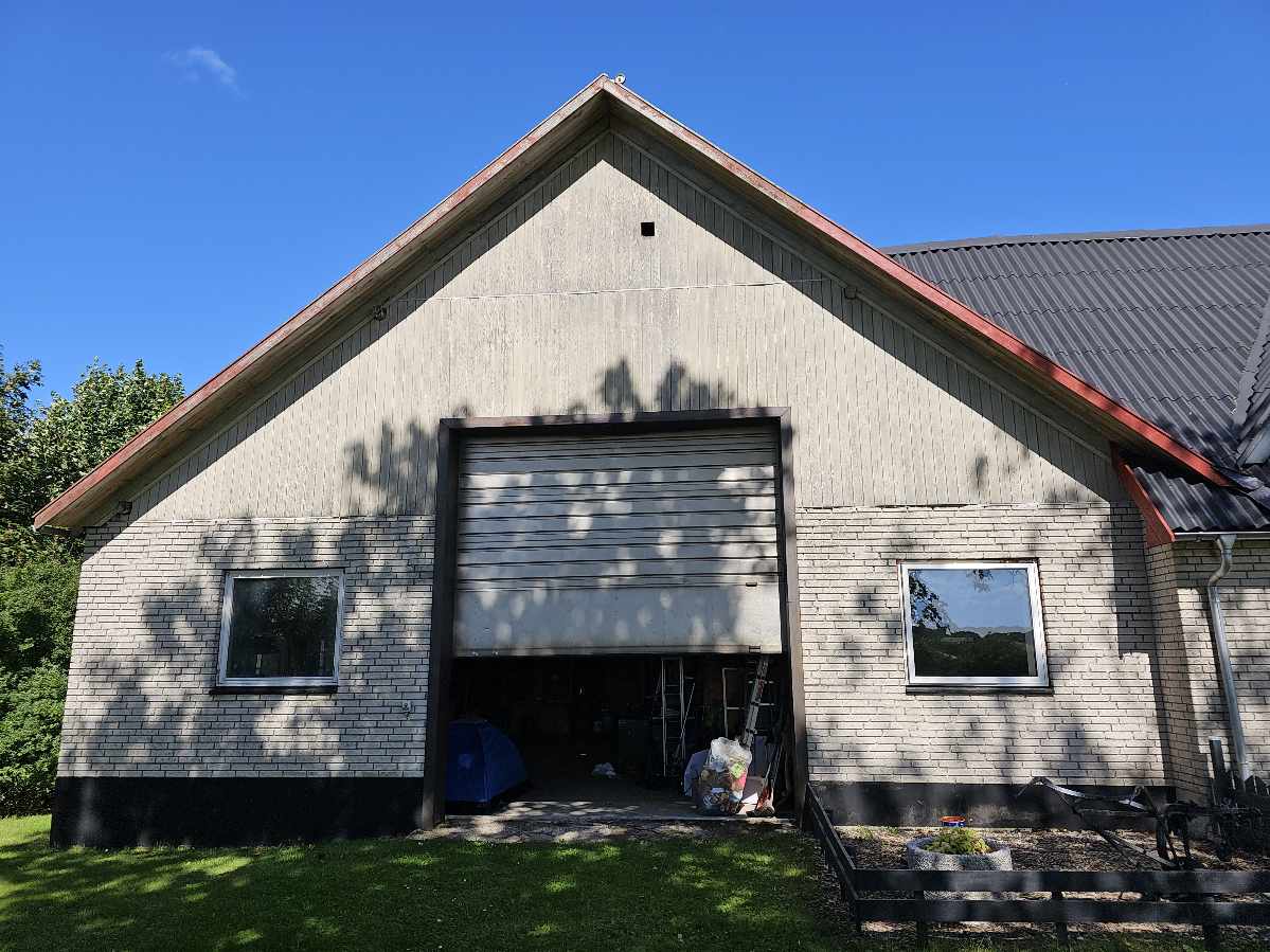 Maling af kant på gavle