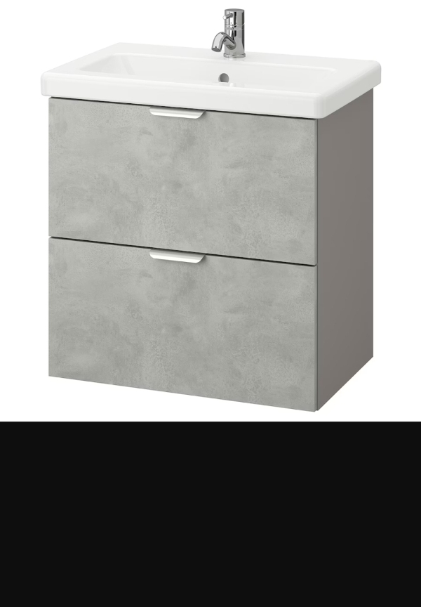 Installere vask med undervask i badeværelse