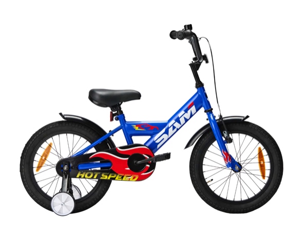 Samling af puch sam børnecykel