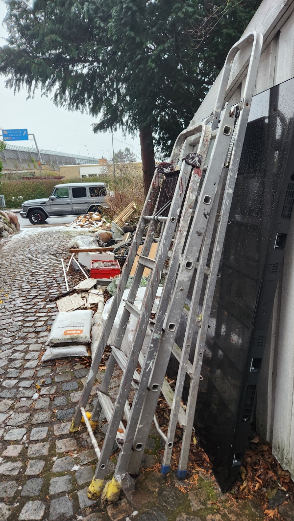 Oprydning af indkørsel