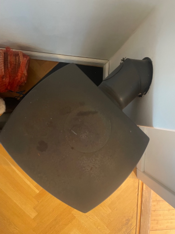 Montering af brændeovn