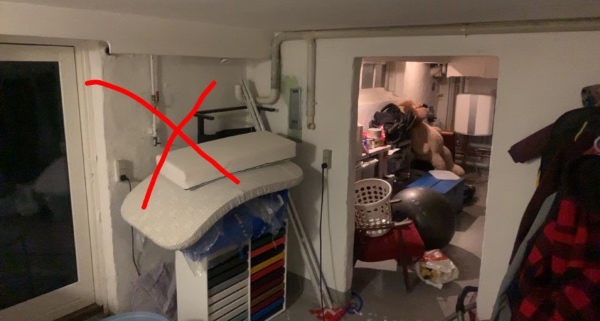 Få sat to radiatorer op i kælder