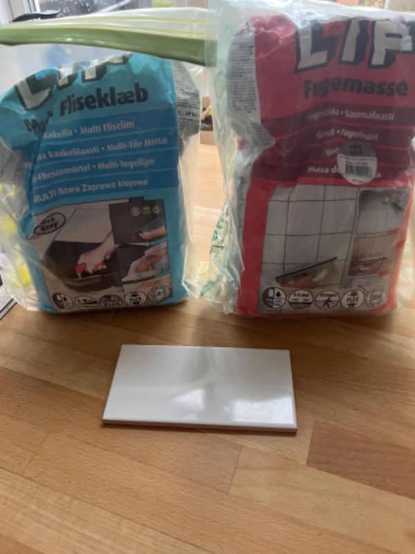 Opsætning af fliser i køkken