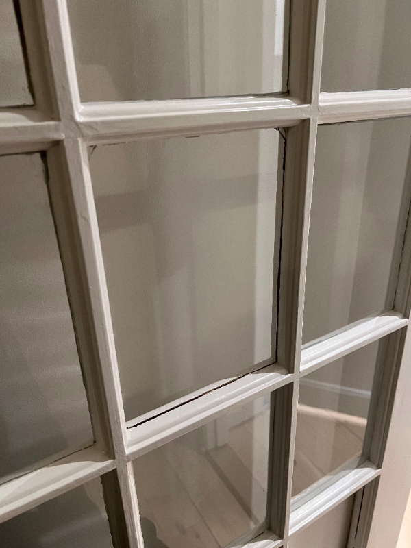 Udskift af mindre rude i dør