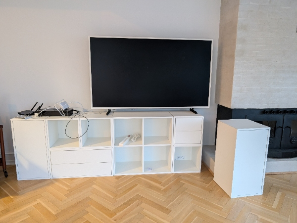 Opsætning af Ikea Eket reoler 