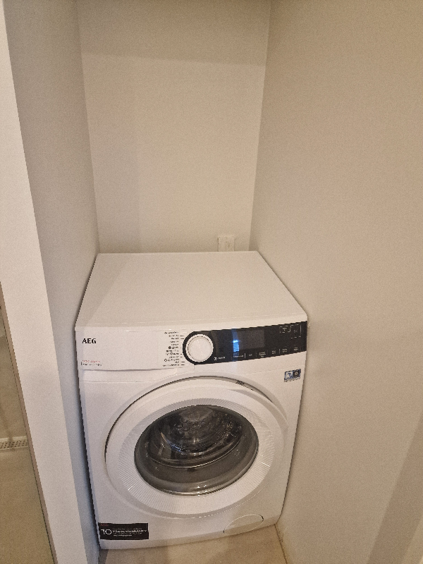 Tilslutning og opsætning af tørretumbler