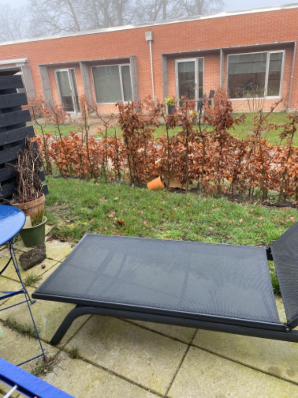 Fliselægning for- og bagterrasse