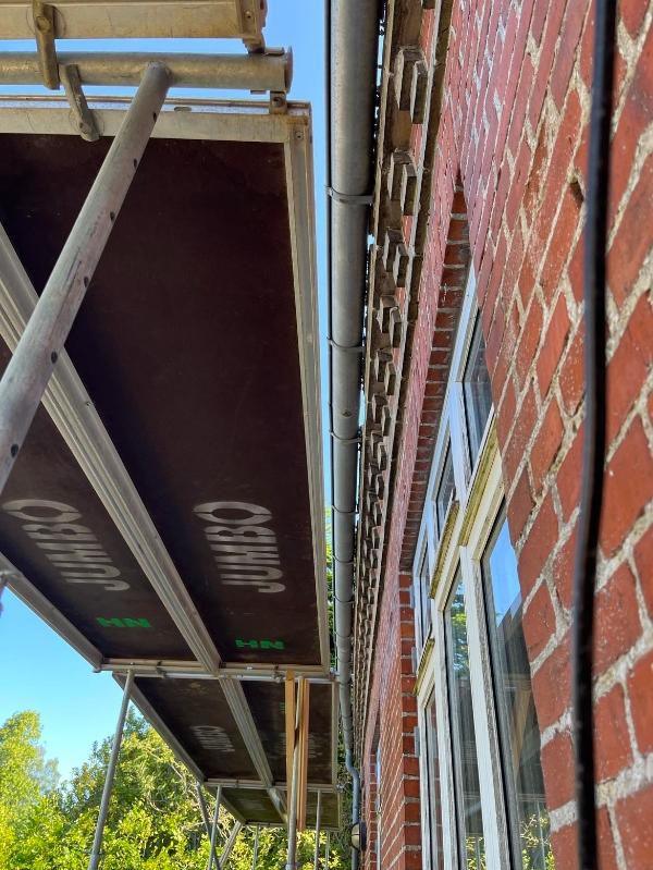 Rep af gesims og vindskede