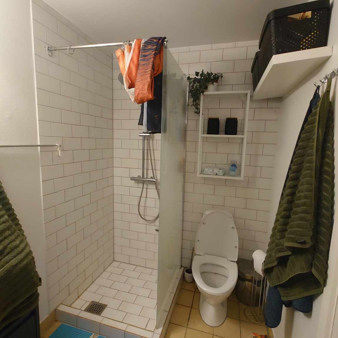 Nye fliser på badeværelset