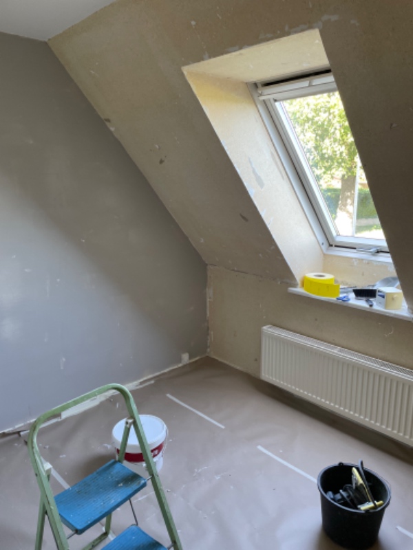 Spartlet og opsat filt