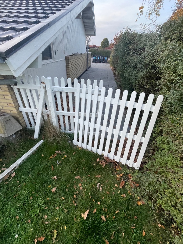 Opsætning af hegn/låge