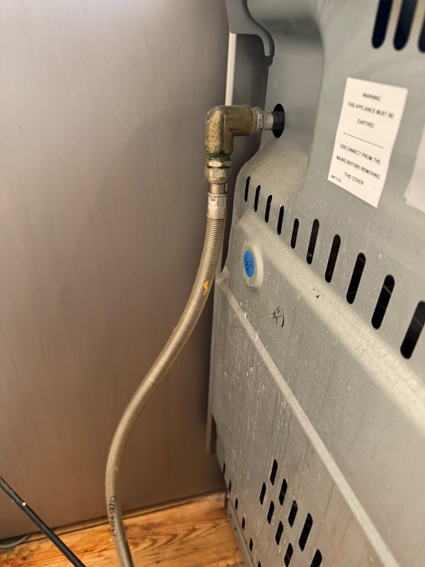 Afmontering af gaskomfur