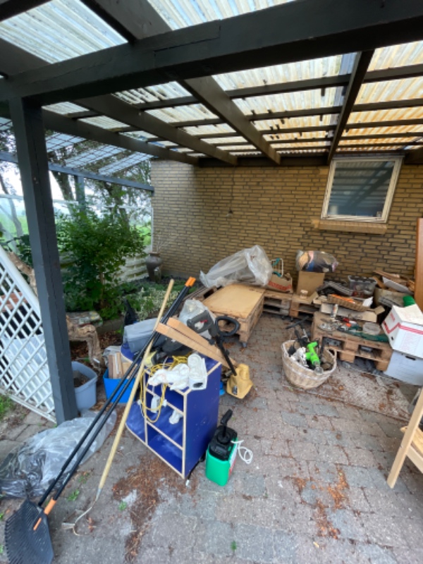 Dødsbo, ting til storskrald og genbrug. Kræver bil og flere folk
