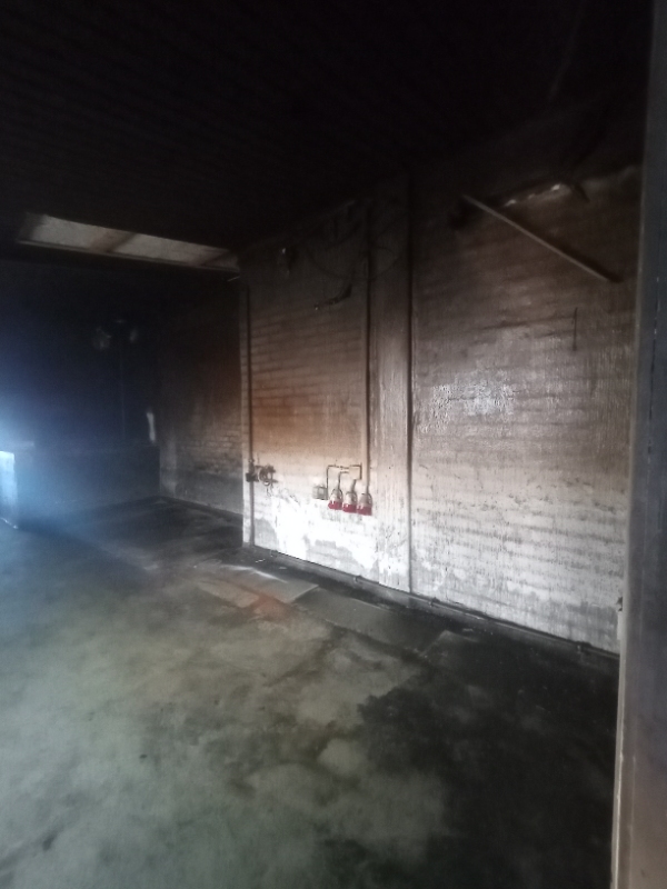 Rens og nedtagning af vægge/loft