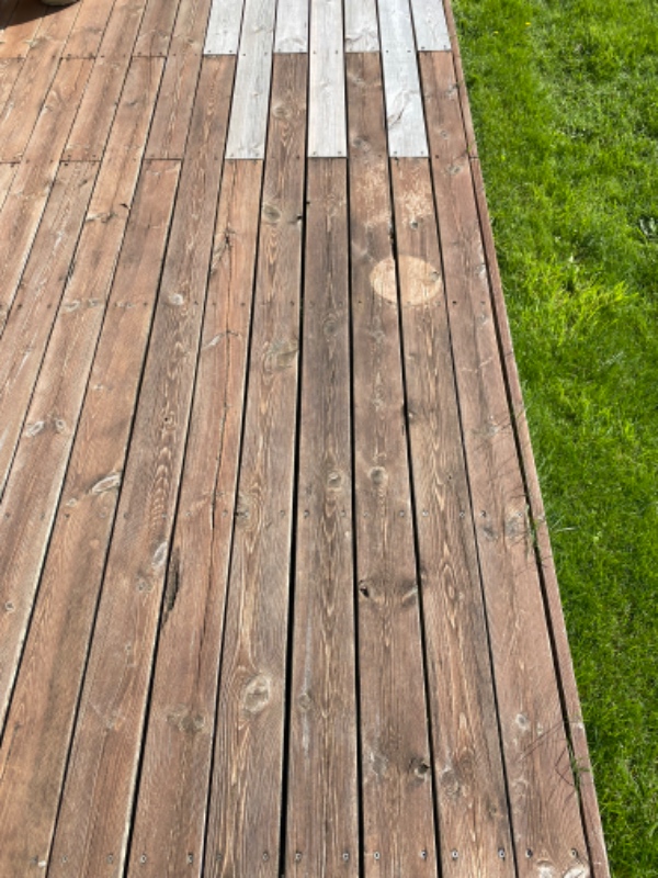 Slibning terrasse