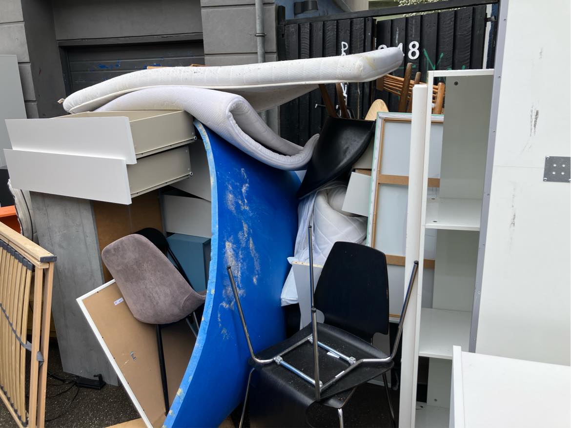 Fjerne affald - hurtigst muligt