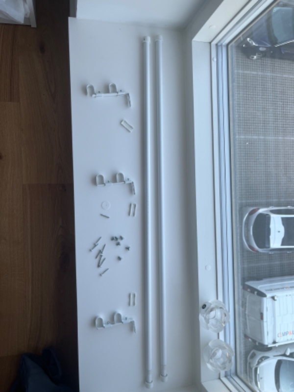 Ophængning af gardiner/ gardinstang