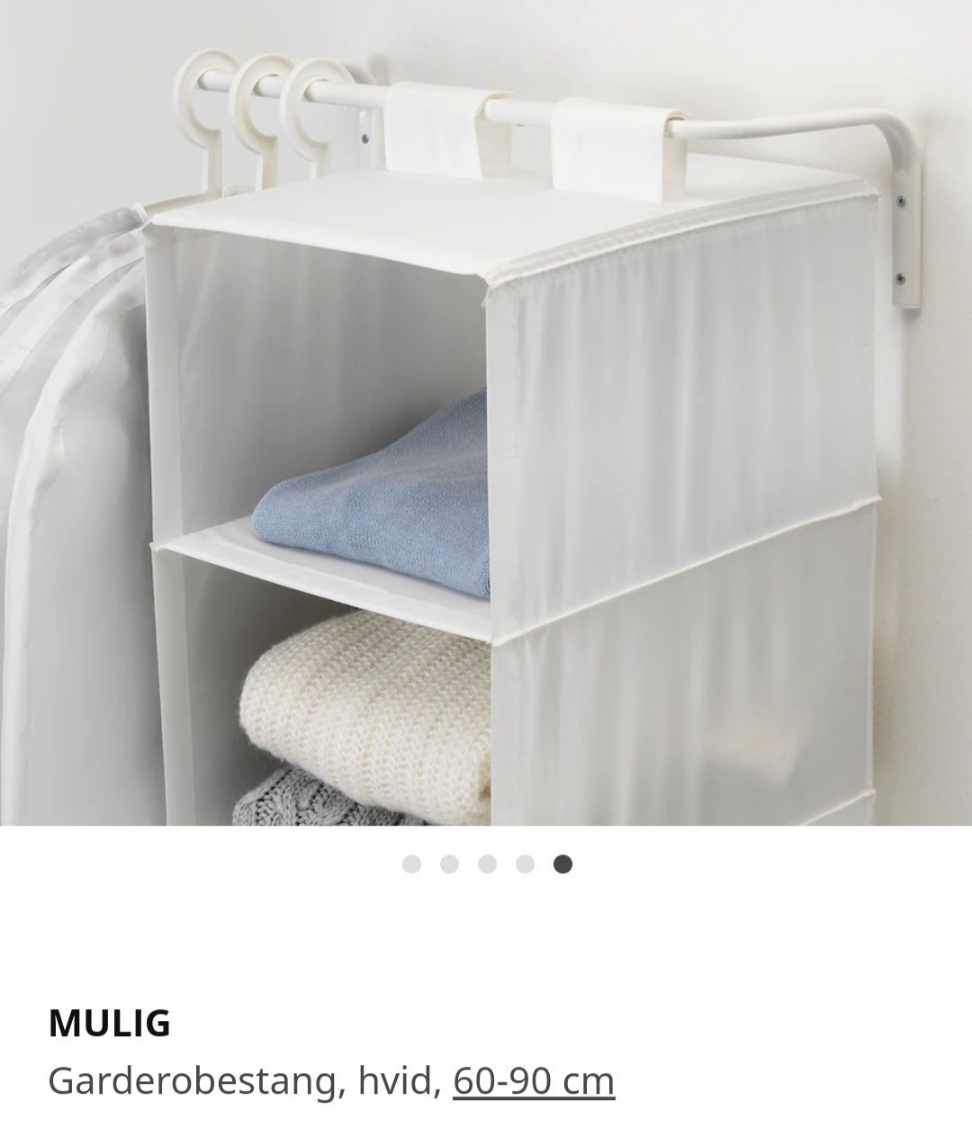 Montering af garderobe