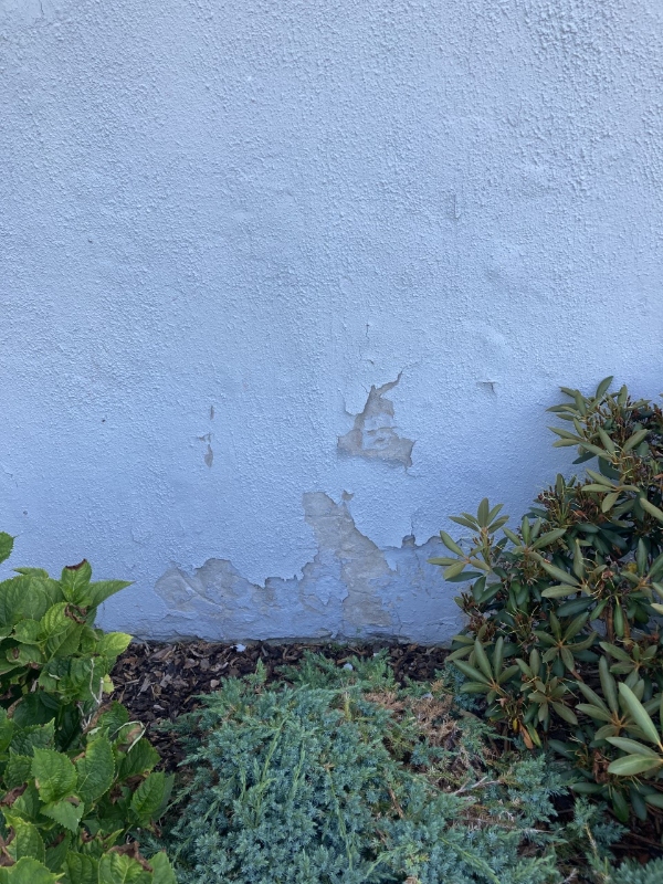 Jeg har en gavl der trænger til at blive pudset.