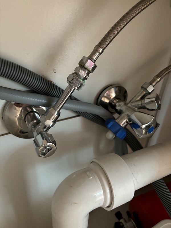 Installation af vaskemaskine