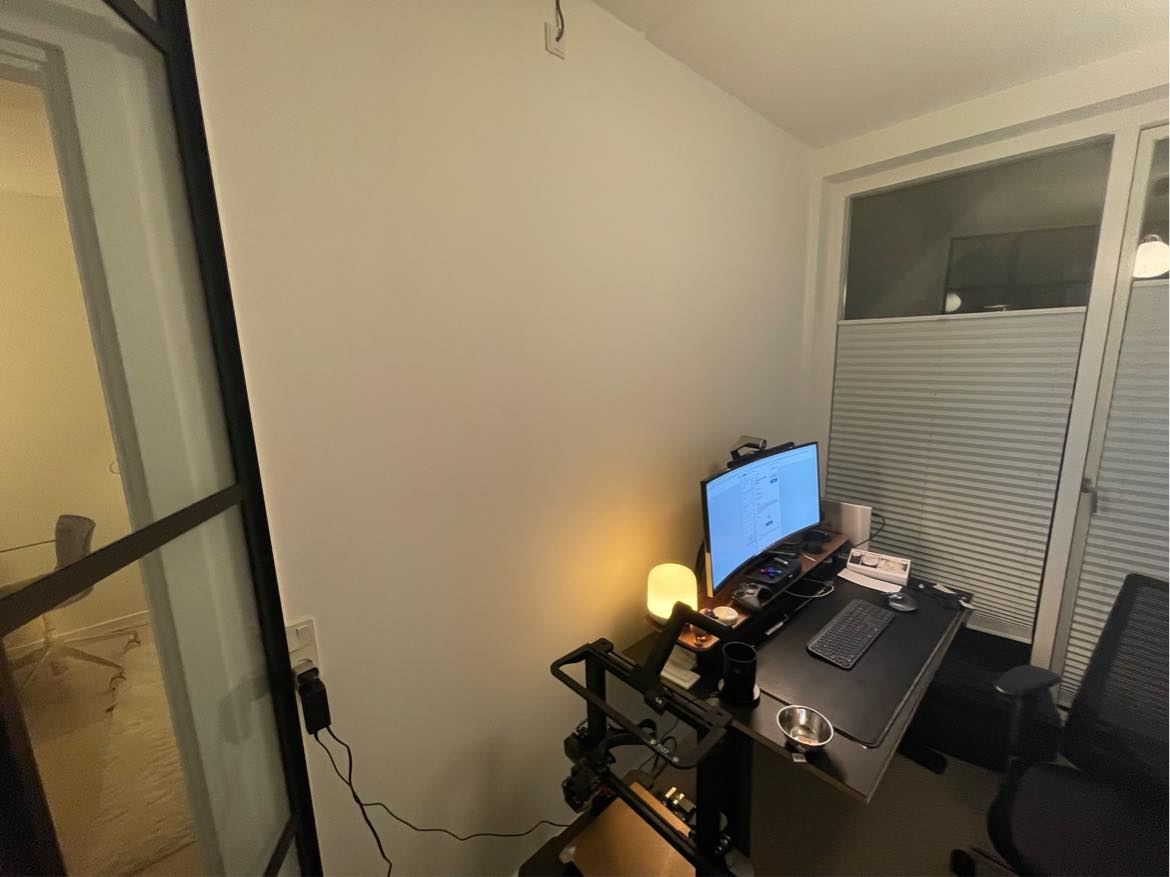 Opsætning af 5 akustisk paneler