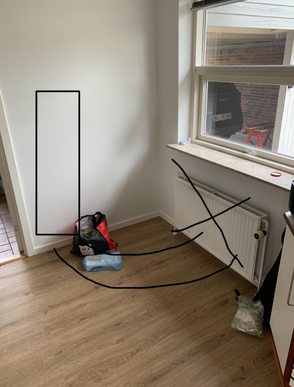 Flytning af Radiator