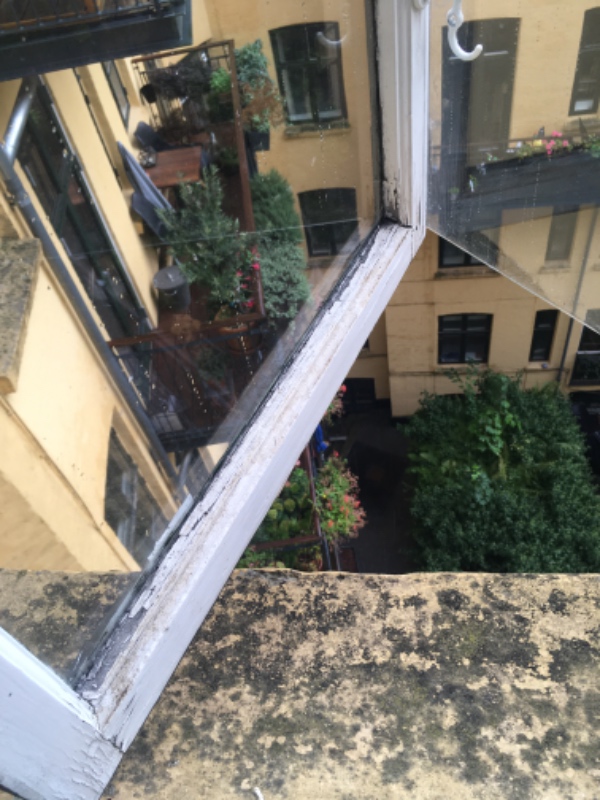 Maling af indvendige vinduesrammer