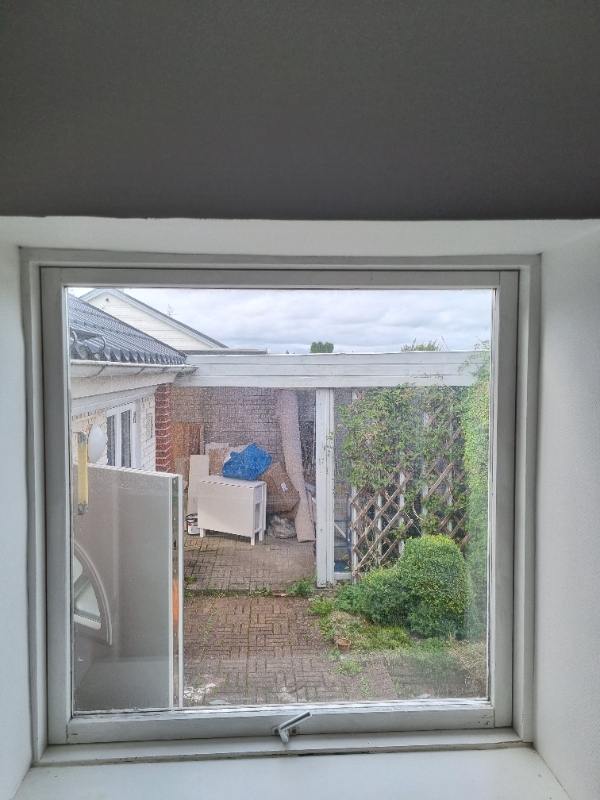 Ophæng af 3 gardiner i lysning