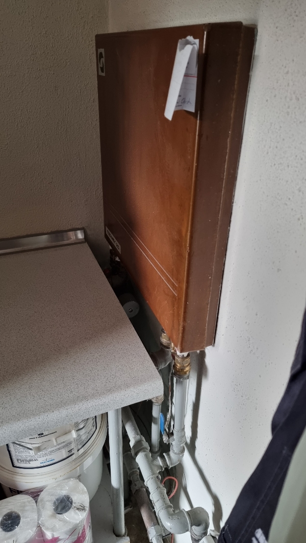 Udskiftning af varmvandsveksler