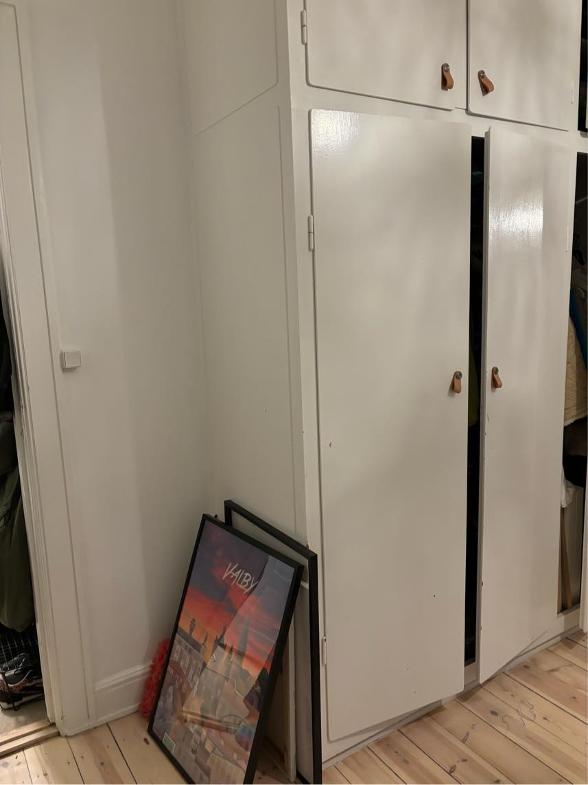 Tilbud på gipvæg med skydedør