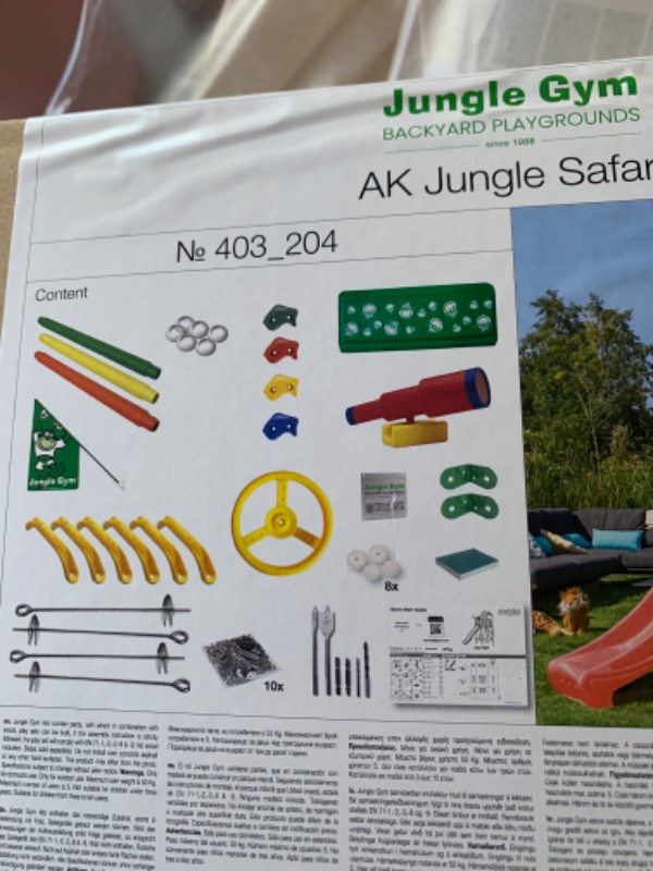 Samling af legetårn