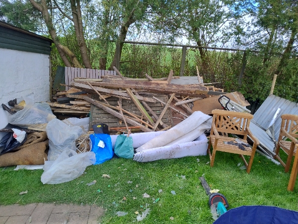 Bortkørsel af byggematerialer