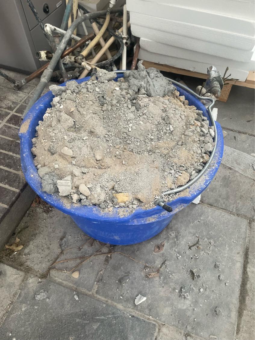 Køre fliser og andet på genbrug