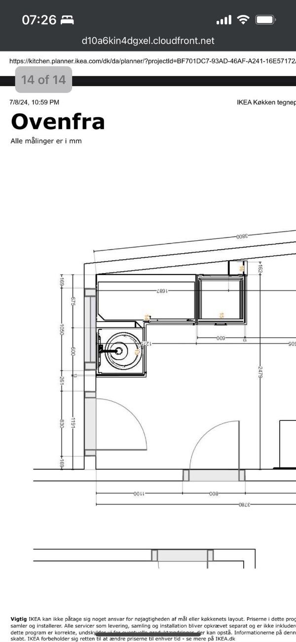 Opsætning af Ikea-køkken & bryggers
