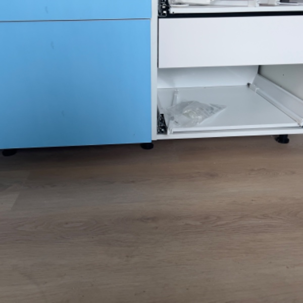 Glasindsatsee skuffer fra Ikea køkken mv