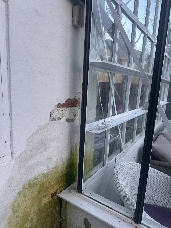 Bygg af tangerende rundt orangery