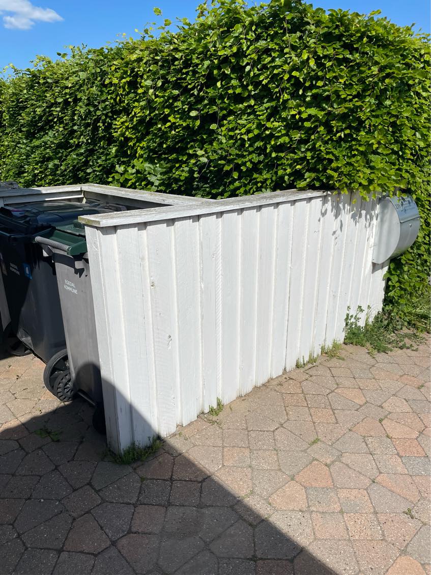 Maling af udendørs plankeværk