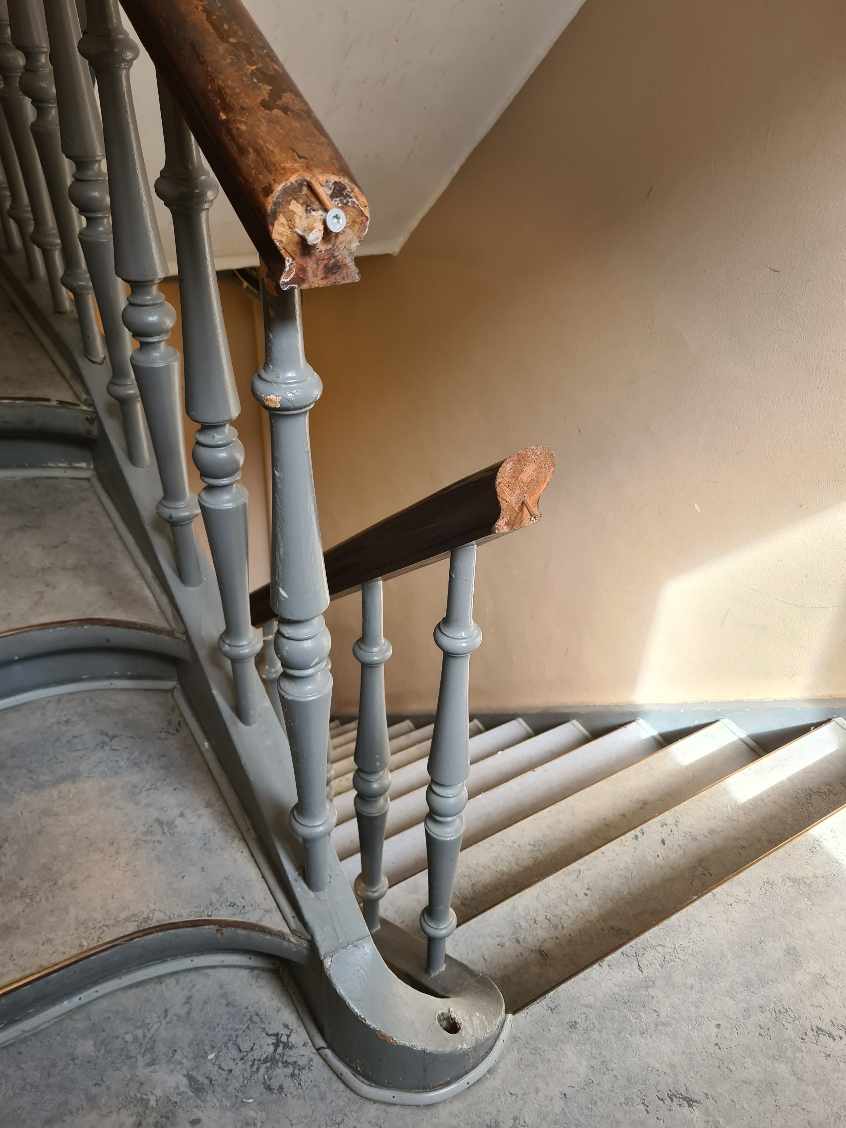 Reparation af gelænder