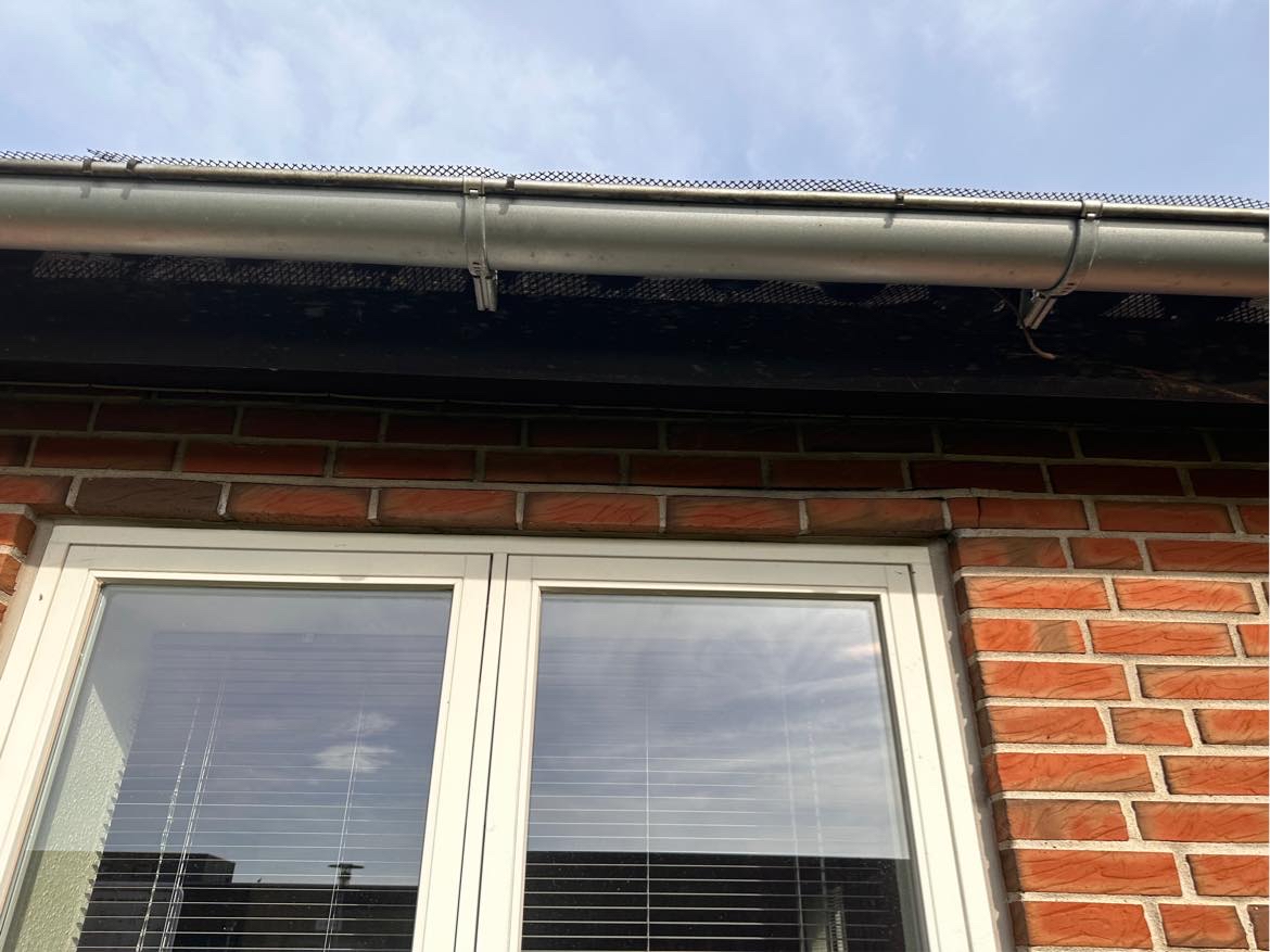 Repareret noget murværk