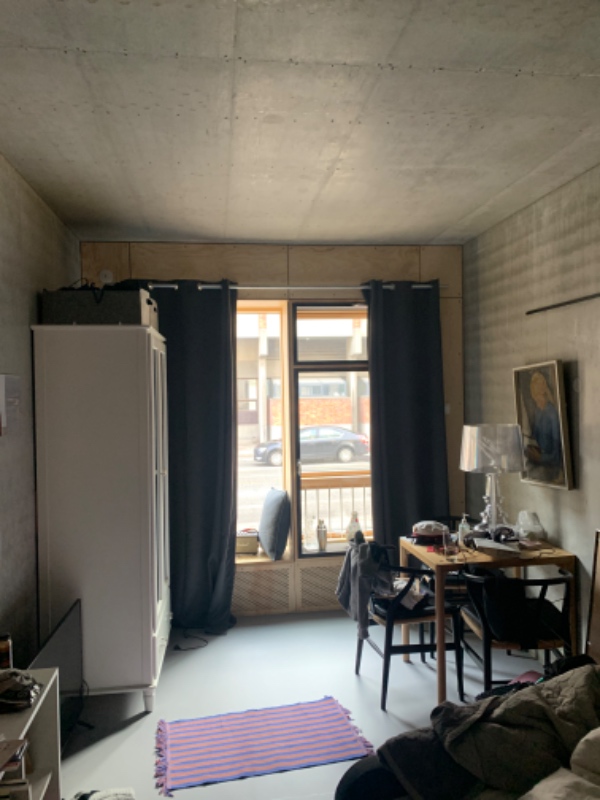 Ophængning af lampe i betonloft