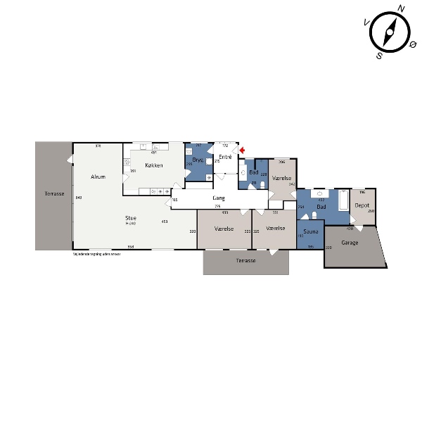 Asbestsanering, 8,5 m2 køkkenfliser