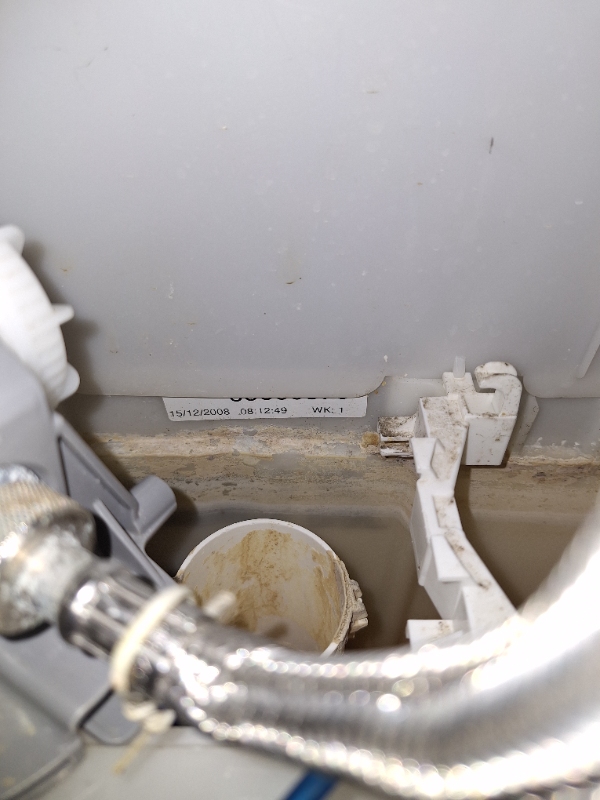 Ventil i cisterne skal udskiftes