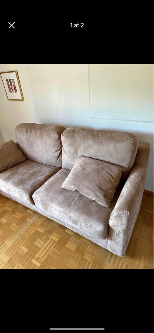 Hjælp til at flytte sofa