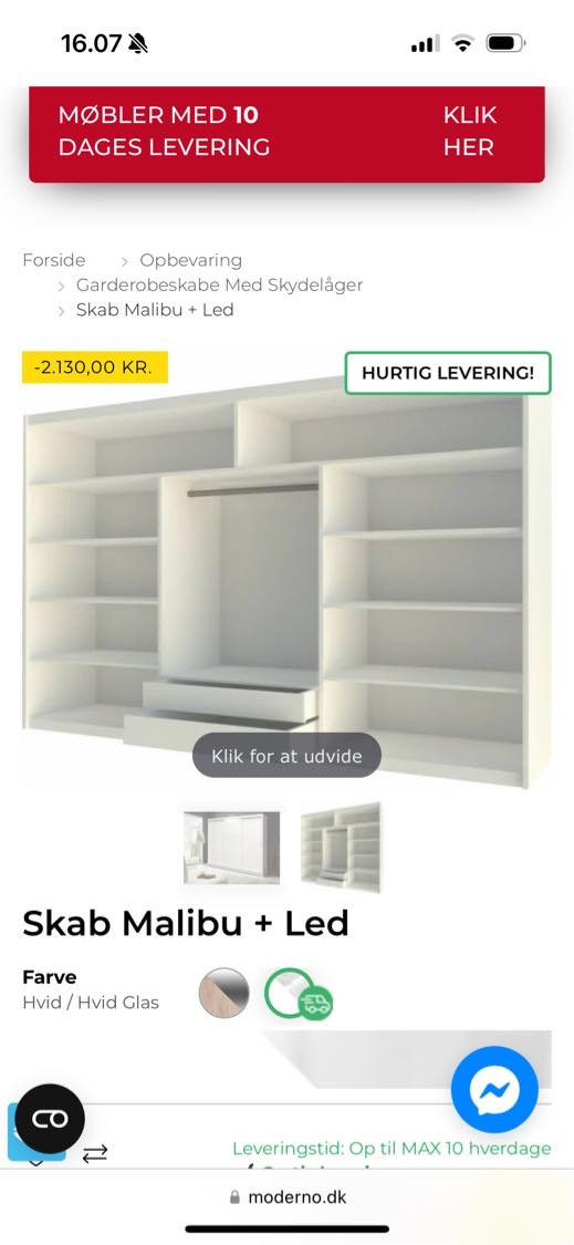 Hjælp til at samle mine nye møbler