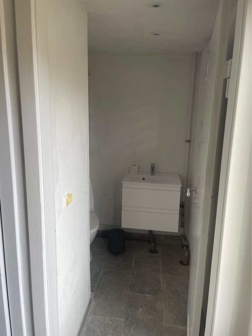 Maling af badeværelse