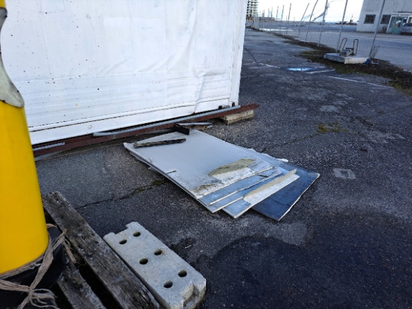 Afhentning af storskrald v. Aarhus Søfartsmuseum