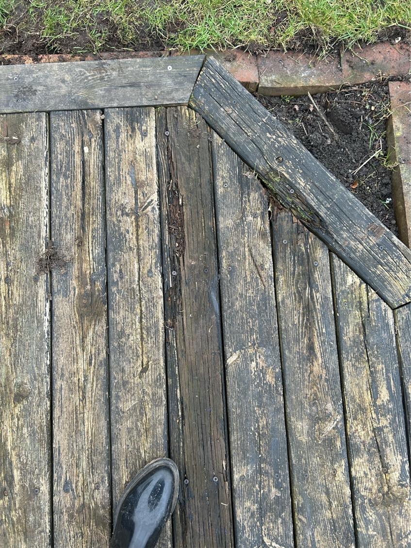 Skal have skiftet nogle brædder i en træterrasse