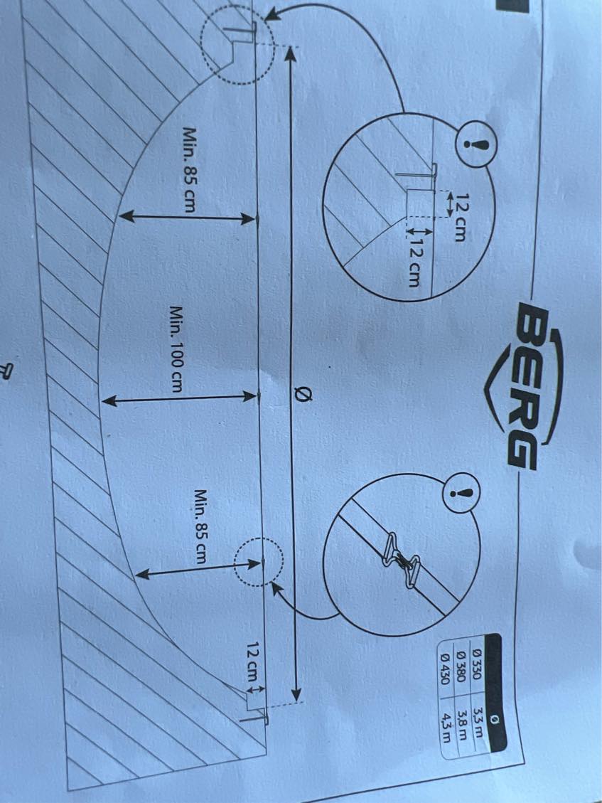 Grave hul til trampolin